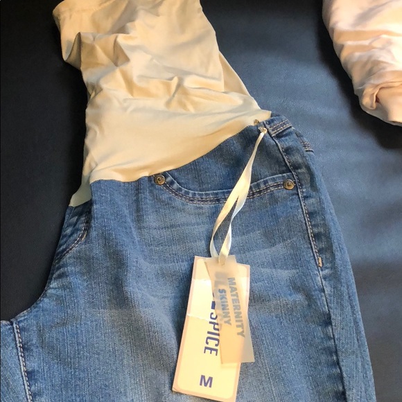 Blue Spice Denim - Maternity Jeans
